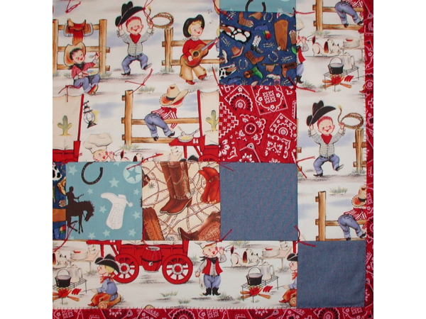 Extra warm baby quilt