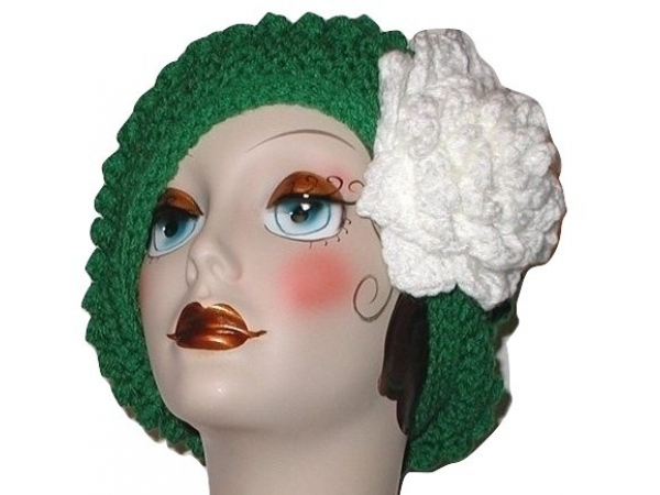 green women's hat