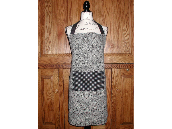 Damask Apron 2X