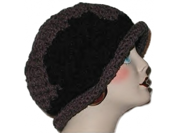 Black And Gray Women's Hat