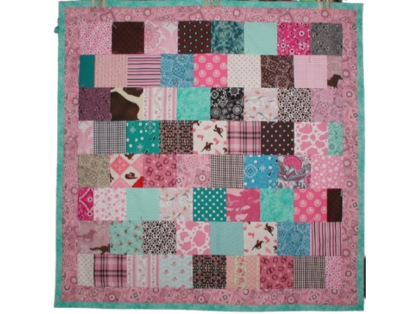 Toddler Girl Western Quilt