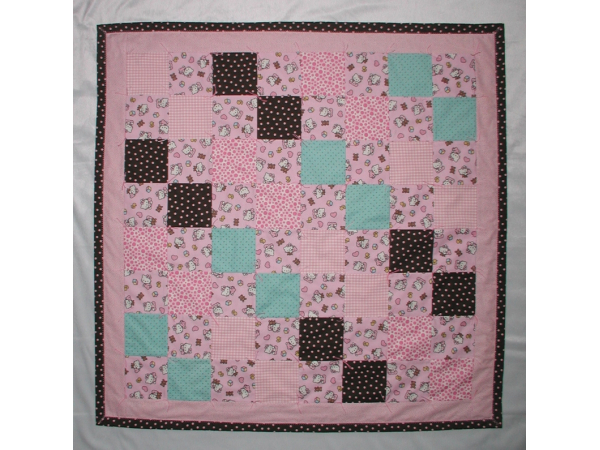 Hello Kitty Toddler Girls Quilt