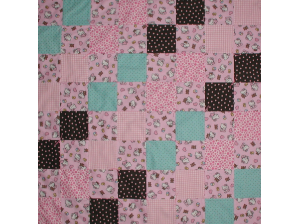 Hello Kitty Toddler Quilt