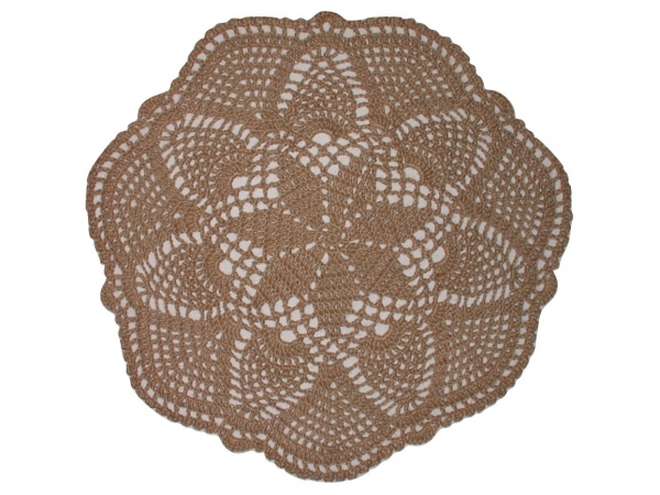 Jute Doily Rug