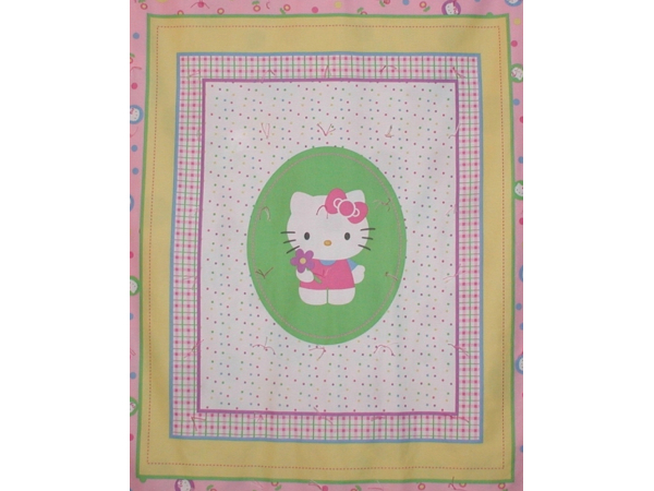 Baby Hello Kitty Crib Quilt