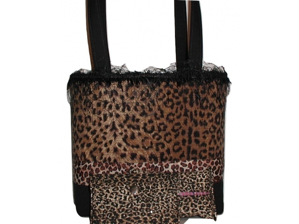 Small Leopard Bag With Mini Wallet