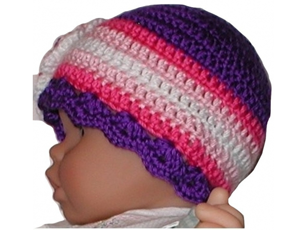 Pink Baby Girls Hat