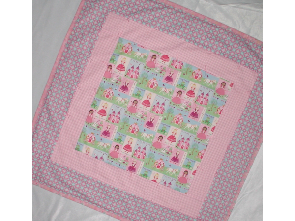 Pink And Purple Baby Quilt