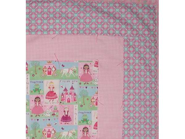 Bright Colors Quilt For Baby Girls