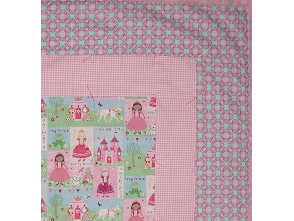 Bright Colors Quilt For Baby Girls
