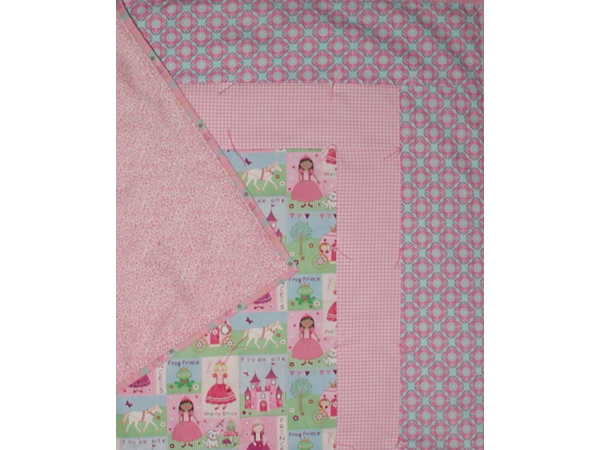 Brightly Colored Quilt For Girls