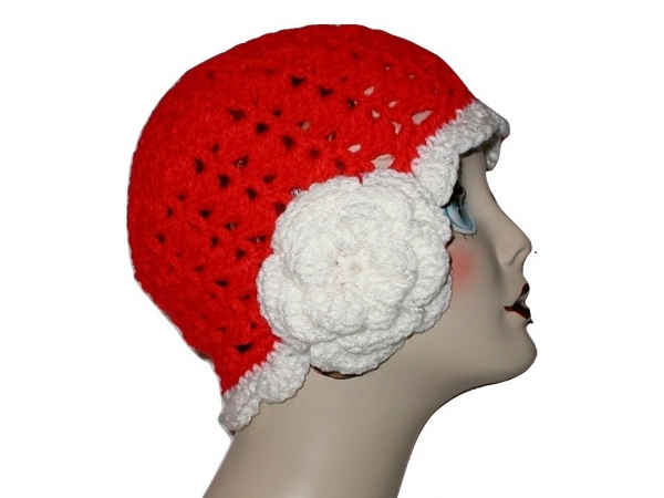 Red White Women's Hat
