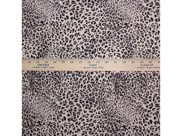 Leopard Denim Fabric
