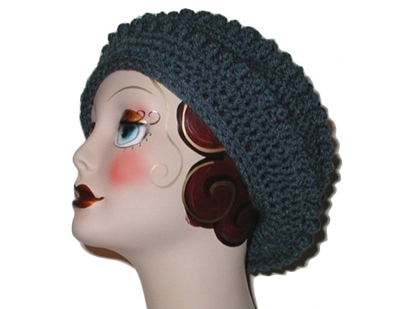 Ladies Teal Green Beret