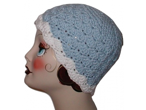 Chemo Hat Blue Women