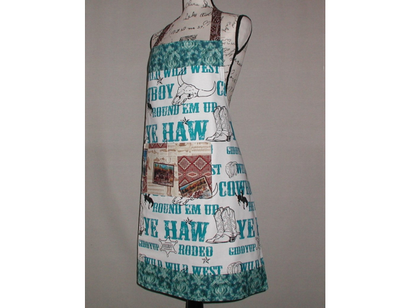 Teal Apron