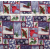 Blue Snowflakes Christmas Flannel Fabric
