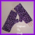 Purple Leopard Gloves