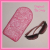 Frosted Pink Sunglasses Case