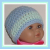 Blue preemie hat