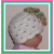White newborn girl hat