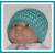 pale turquoise baby boys beanie