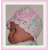 mixed pastel colors baby girl hat