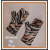 gloves with tiger print