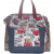 carpet bags with vintage travel airplanes cars ship