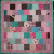 Pink And Turquoise Baby Girls Quilt