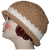 tan and cream hat for women