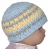 Yellow And Blue Hat For Newborn Boy
