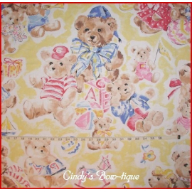 Extra Wide Teddy Bear Fabric