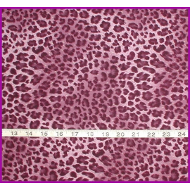 Purple Leopard Fabric