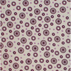Lavender Polka Dot Cotton Fabric