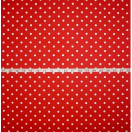 Red Polka Dot Quilt Fabric