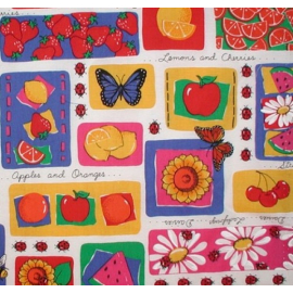 Cotton Quilt Fabric In A Summer Theme