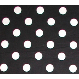Black And White Polka Dot Quilting Cotton Fabric