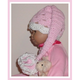 pink elf hat for preemie girls
