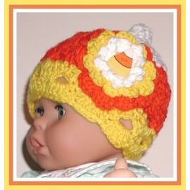 Halloween Baby Girl Hat