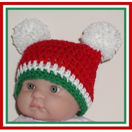 Newborn Christmas Unisex Hat