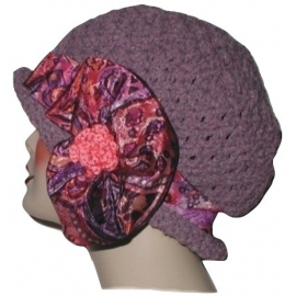 Lavender Flapper Hat