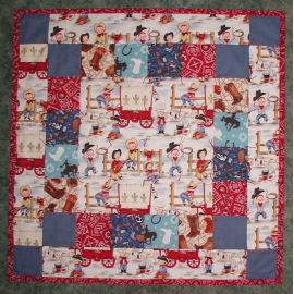 western quilt for baby boys