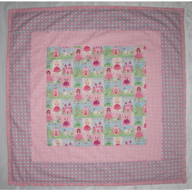 Castle And Princess Baby Quilt