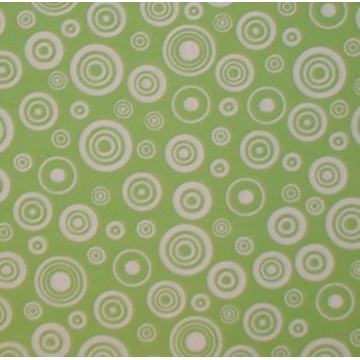 Green Target Bullseye Fabric Dots Pistachio Lime Circle White Circles Dot Green