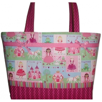 Fairy Princess Diaper Bag, Princess Theme Diaper Bag, Princess Girls Diaper Bag